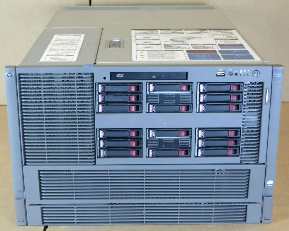 HP Integrity RX6600 AD134A Server 2x Dual Core Itanium 1.60GHz, 64GB, 16x 146GB