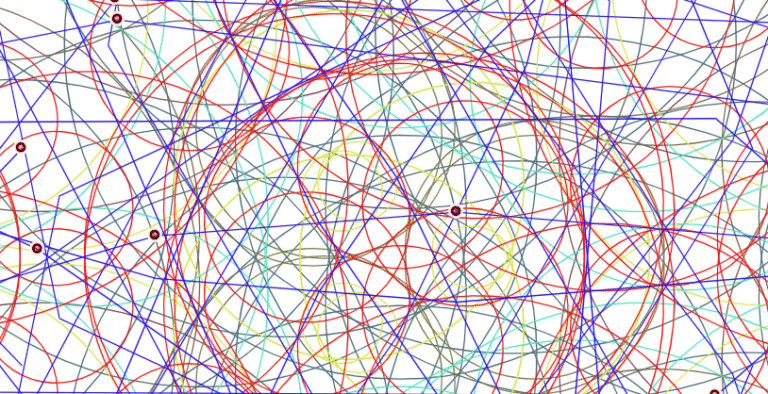 A colorful pattern on a white background Description automatically generated