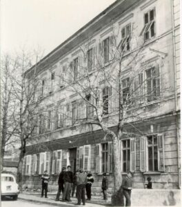 Sežanska šola, rojstna hiša Srečka Kosovela (vir: dLib.si)